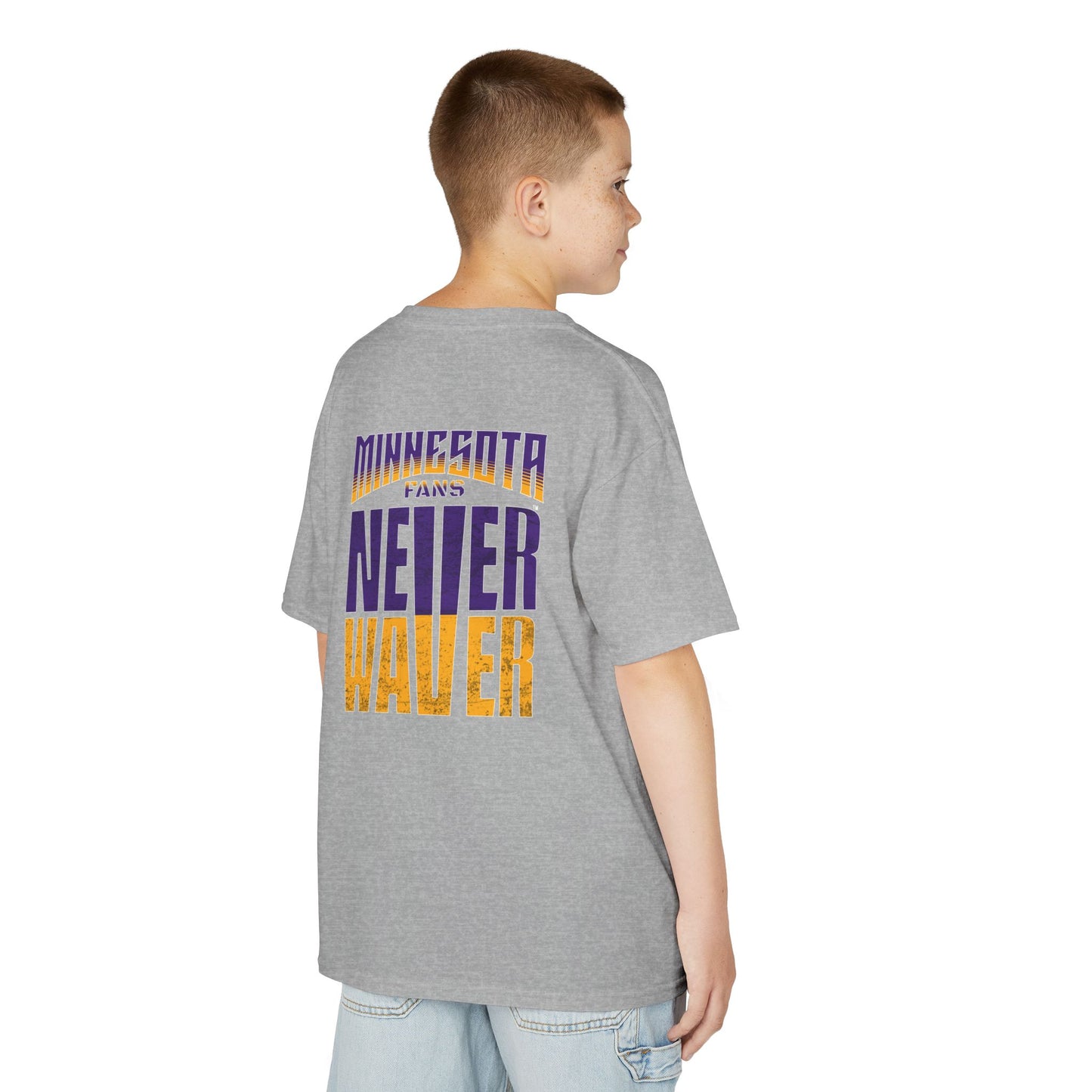 Minnesota Fans Never Waver Kids Heavy Cotton™ Tee - Never Waver