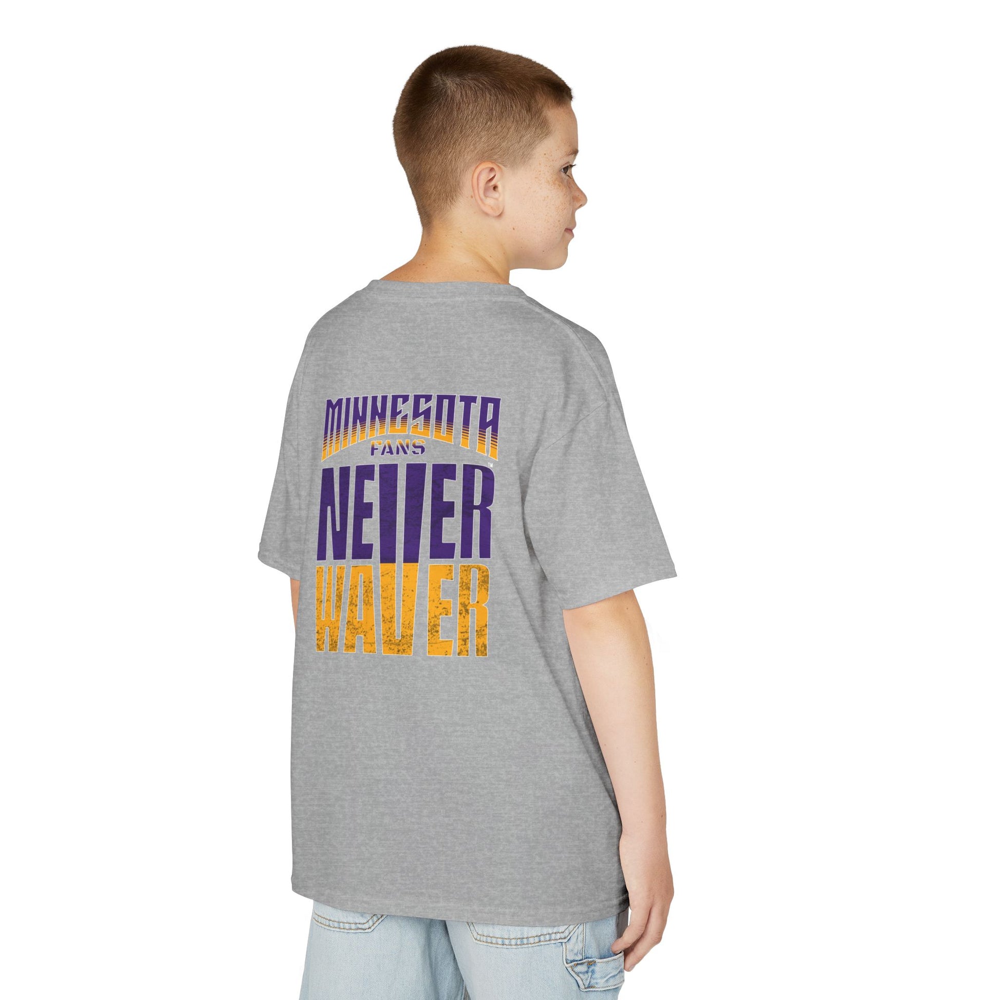 Minnesota Fans Never Waver Kids Heavy Cotton™ Tee - Never Waver