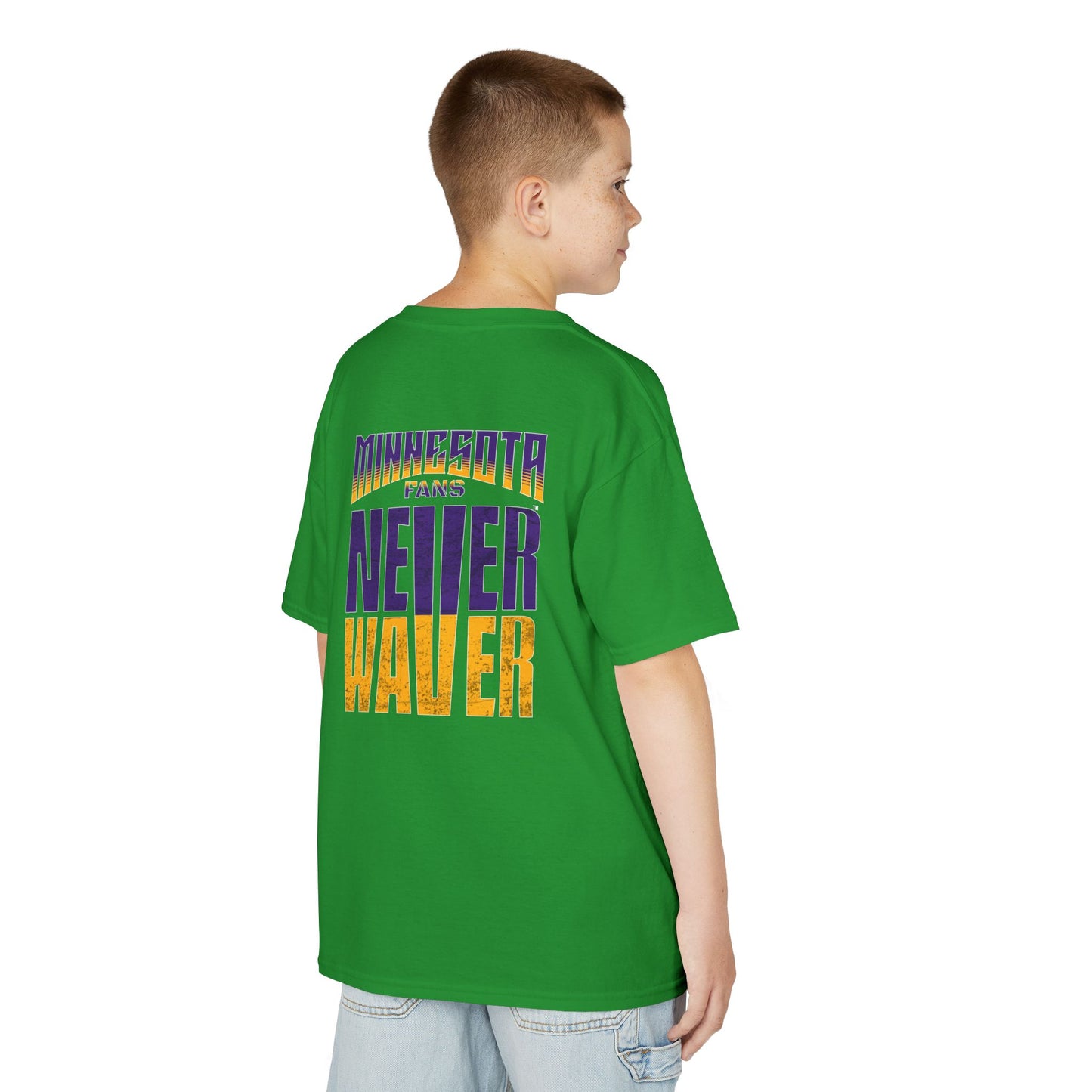 Minnesota Fans Never Waver Kids Heavy Cotton™ Tee - Never Waver