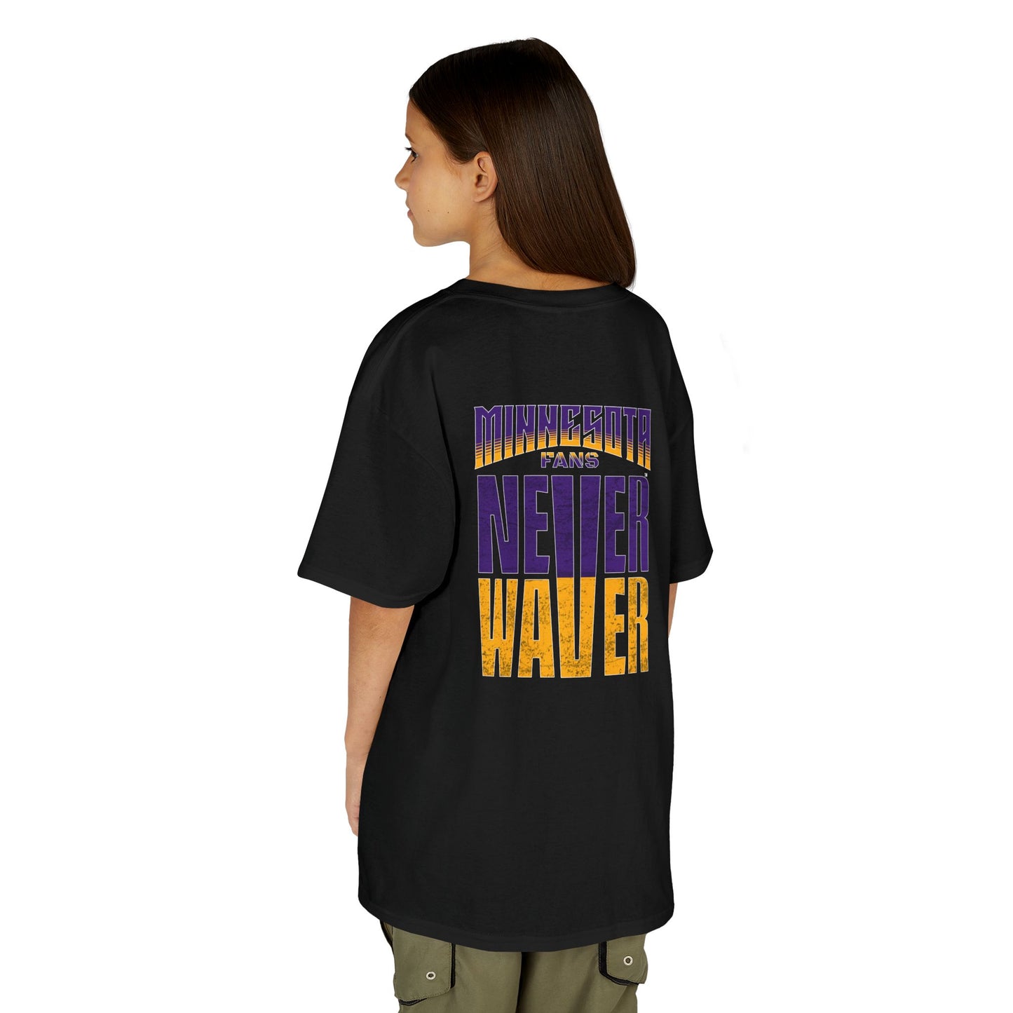Minnesota Fans Never Waver Kids Heavy Cotton™ Tee - Never Waver