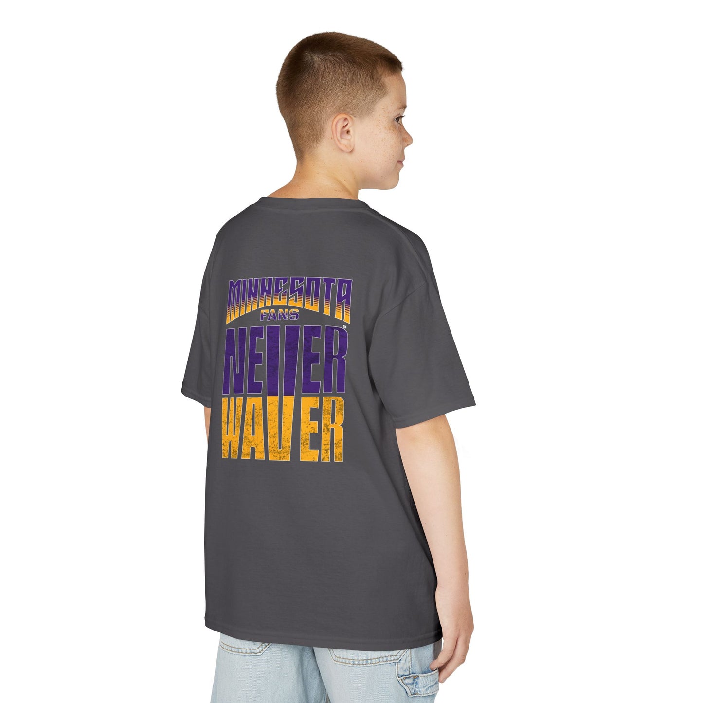Minnesota Fans Never Waver Kids Heavy Cotton™ Tee - Never Waver