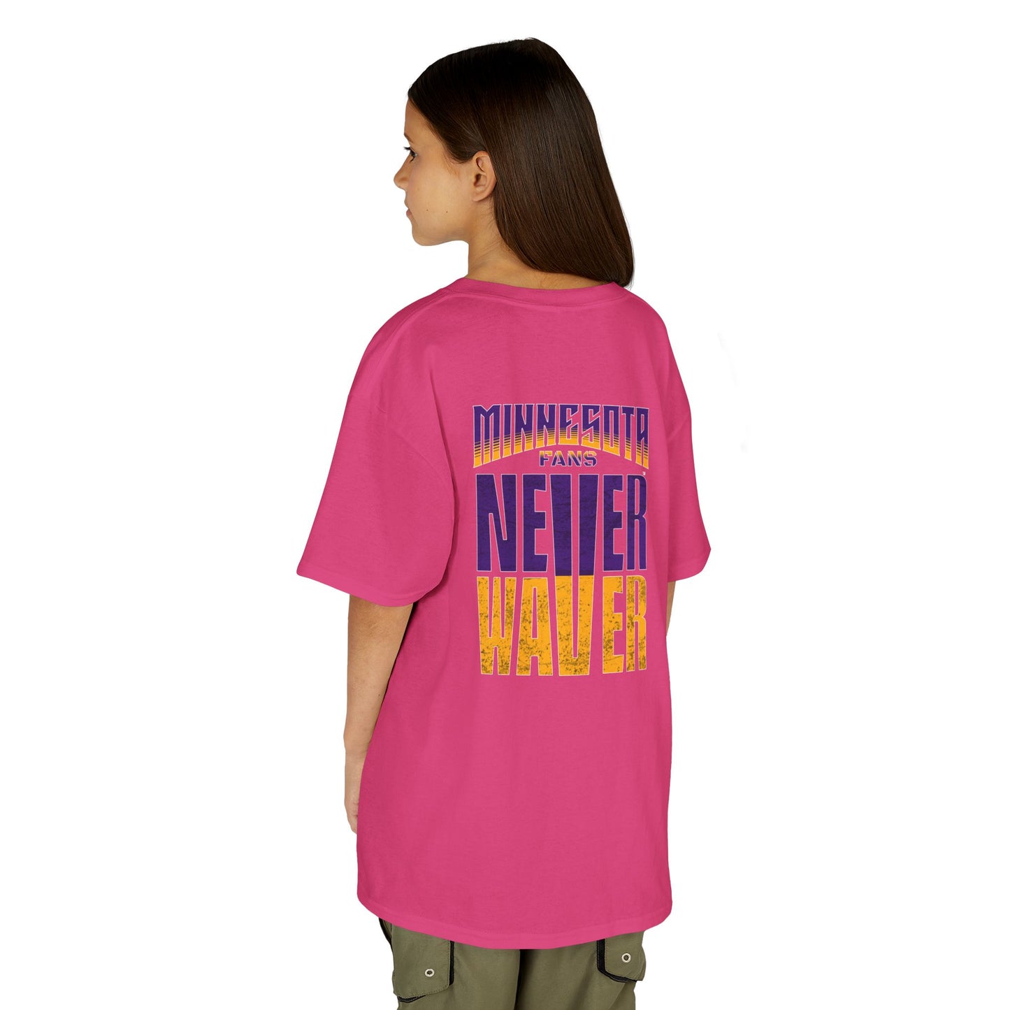 Minnesota Fans Never Waver Kids Heavy Cotton™ Tee - Never Waver