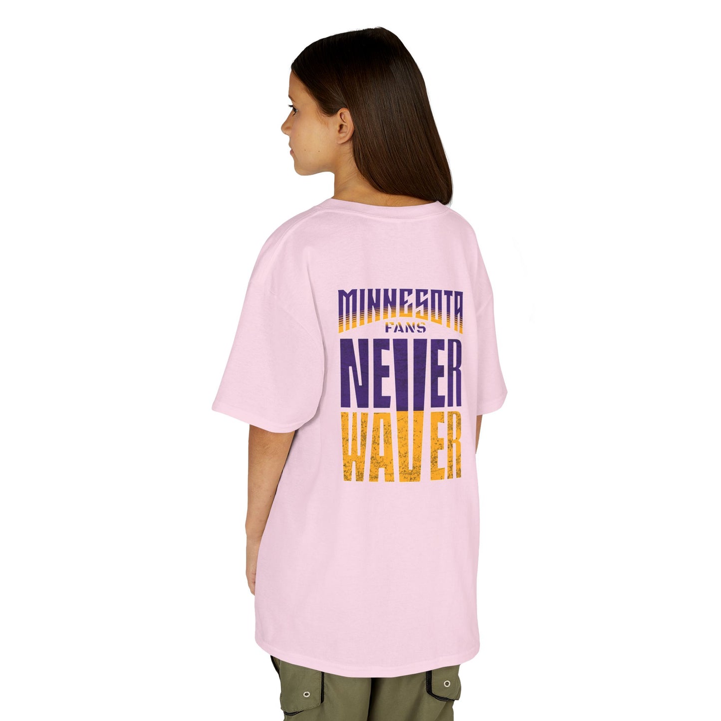 Minnesota Fans Never Waver Kids Heavy Cotton™ Tee - Never Waver