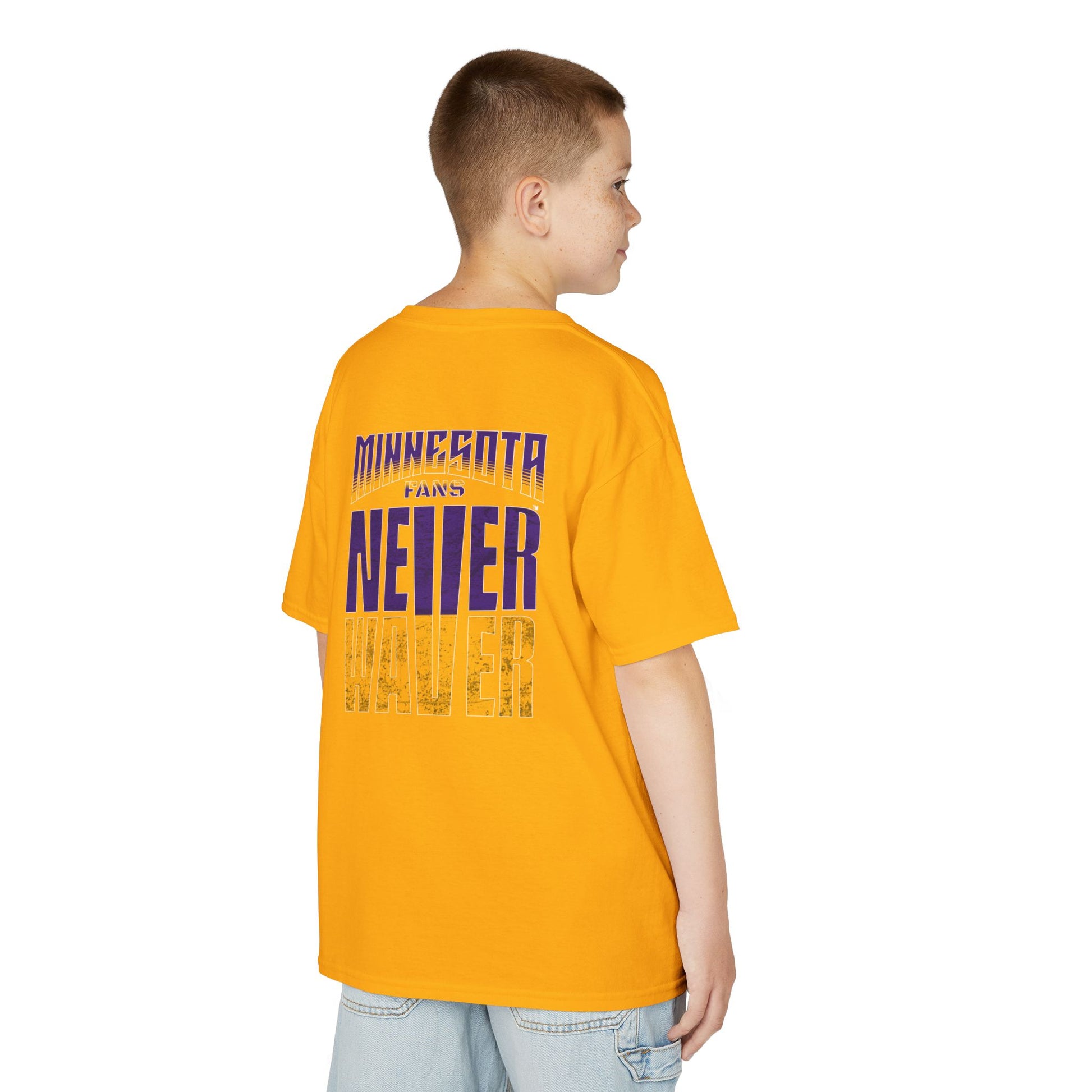 Minnesota Fans Never Waver Kids Heavy Cotton™ Tee - Never Waver