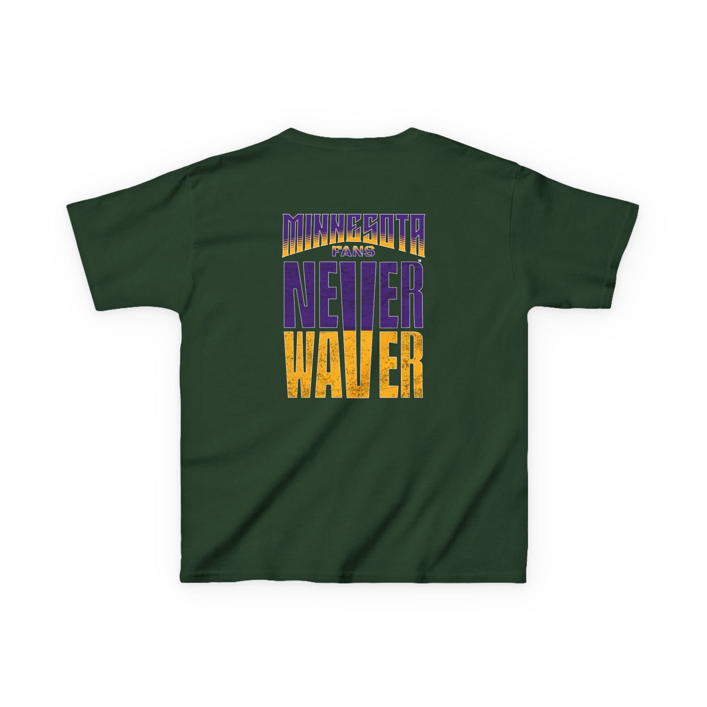 Minnesota Fans Never Waver Kids Heavy Cotton™ Tee - Never Waver