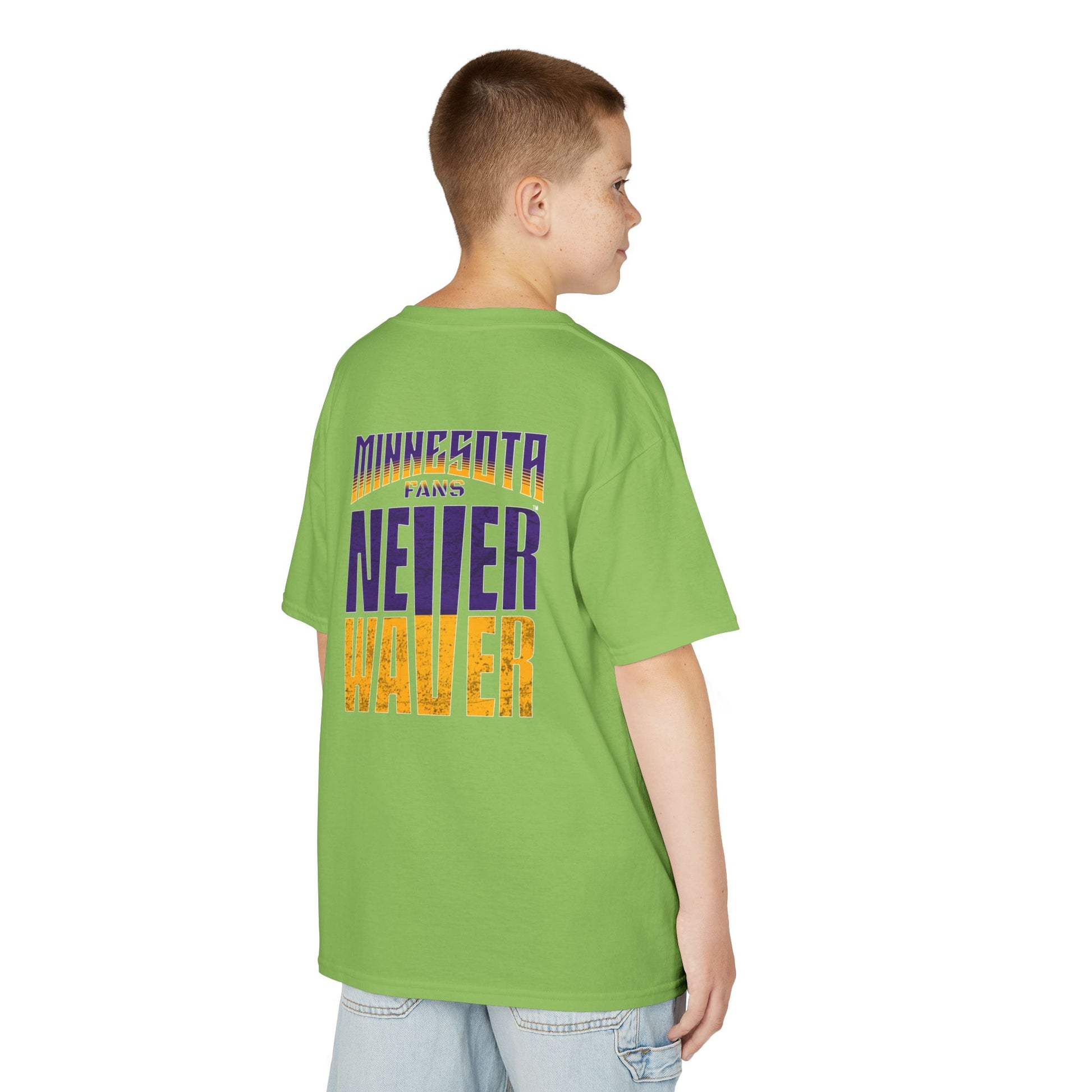 Minnesota Fans Never Waver Kids Heavy Cotton™ Tee - Never Waver