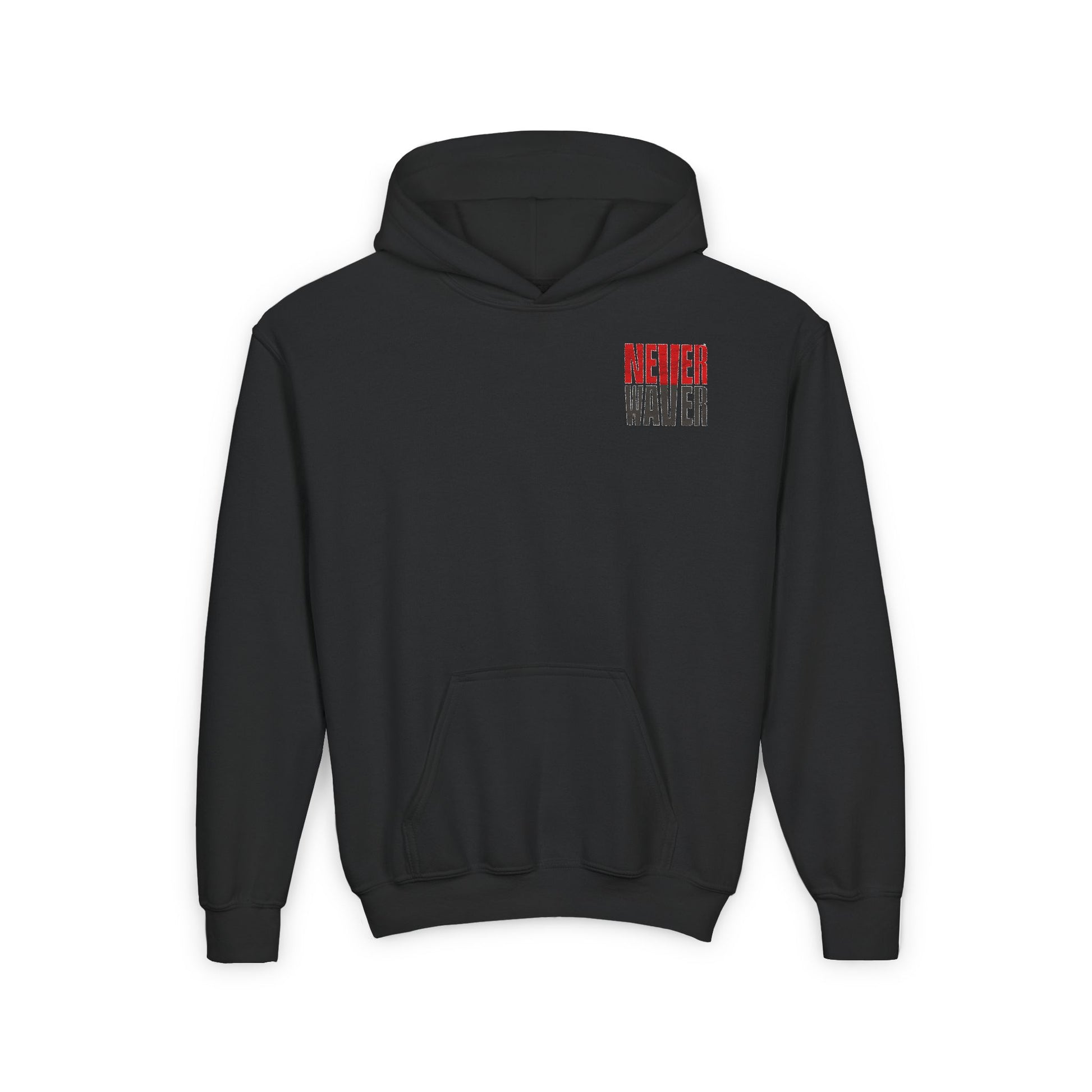 Youth Heavy Blend Hooded Sweatshirt - Never Waver Tampa Bay Fans - Never Waver