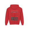 Youth Heavy Blend Hooded Sweatshirt - Never Waver Tampa Bay Fans - Never Waver