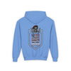 Youth Heavy Blend Hoodie - "Never Waver America" Motivational Sweatshirt - Never Waver