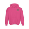 Youth Heavy Blend Hoodie - "Never Waver America" Motivational Sweatshirt - Never Waver