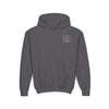 Youth Heavy Blend Hoodie - "Never Waver America" Motivational Sweatshirt - Never Waver