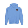Youth Heavy Blend Hoodie - " Never Waver Be Red White and- A Little Bougie" Motivational Sweatshirt - Never Waver