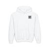 Youth Heavy Blend Hoodie - "NEVER WAVER Be The Light Design" Motivational Sweatshirt - Never Waver