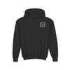 Youth Heavy Blend Hoodie - "NEVER WAVER Be The Light Design" Motivational Sweatshirt - Never Waver