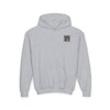 Youth Heavy Blend Hoodie - "NEVER WAVER Be The Light Design" Motivational Sweatshirt - Never Waver