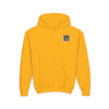 Youth Heavy Blend Hoodie - "NEVER WAVER Be The Light Design" Motivational Sweatshirt - Never Waver