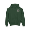 Youth Heavy Blend Hoodie - "NEVER WAVER Be The Light Design" Motivational Sweatshirt - Never Waver