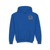 Youth Heavy Blend Hoodie - "NEVER WAVER Be The Light Design" Motivational Sweatshirt - Never Waver