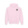 Youth Heavy Blend Hoodie - "NEVER WAVER Be The Light Design" Motivational Sweatshirt - Never Waver