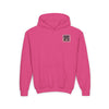 Youth Heavy Blend Hoodie - "NEVER WAVER Be The Light Design" Motivational Sweatshirt - Never Waver