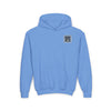Youth Heavy Blend Hoodie - "NEVER WAVER Be The Light Design" Motivational Sweatshirt - Never Waver