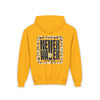 Youth Heavy Blend Hoodie - "NEVER WAVER Be The Light Design" Motivational Sweatshirt - Never Waver