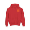 Youth Heavy Blend Hoodie - "Never Waver be the Windshield " Motivational Sweatshirt - Never Waver