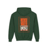 Youth Heavy Blend Hoodie - "Never Waver be the Windshield " Motivational Sweatshirt - Never Waver