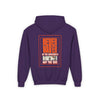 Youth Heavy Blend Hoodie - "Never Waver be the Windshield " Motivational Sweatshirt - Never Waver