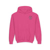 Youth Heavy Blend Hoodie - "Respect is Earned Never Waver It's Not Given" Motivational Sweatshirt - Never Waver