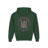 Youth Heavy Blend Hoodie - "Respect is Earned Never Waver It's Not Given" Motivational Sweatshirt - Never Waver