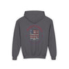 Youth Heavy Blend Hoodie - "Respect is Earned Never Waver It's Not Given" Motivational Sweatshirt - Never Waver