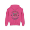Youth Heavy Blend Hoodie - "Respect is Earned Never Waver It's Not Given" Motivational Sweatshirt - Never Waver