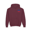 Youth 'Never Waver' Hooded Sweatshirt – Perfect for Buffalo Fans - Never Waver
