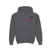 Youth 'Never Waver' Hooded Sweatshirt – Perfect for Buffalo Fans - Never Waver