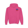 Youth 'Never Waver' Hooded Sweatshirt – Perfect for Buffalo Fans - Never Waver