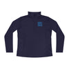 Never Waver Leopard Ladies Quarter-Zip Pullover - Never Waver