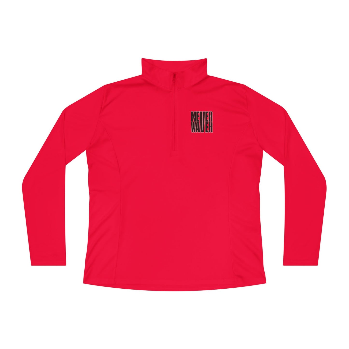 Never Waver Ladies Quarter-Zip Pullover - Never Waver