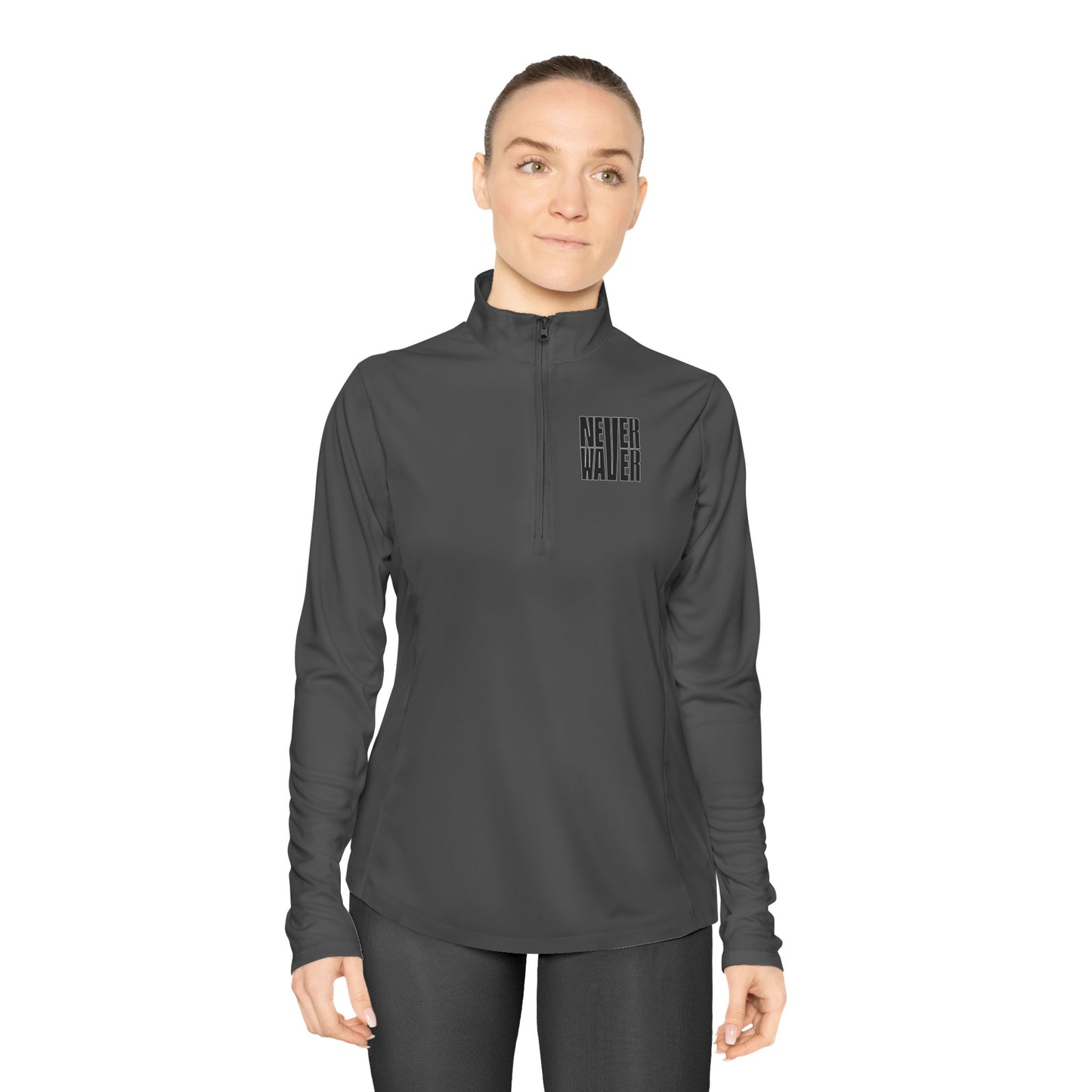 Never Waver Ladies Quarter-Zip Pullover - Never Waver