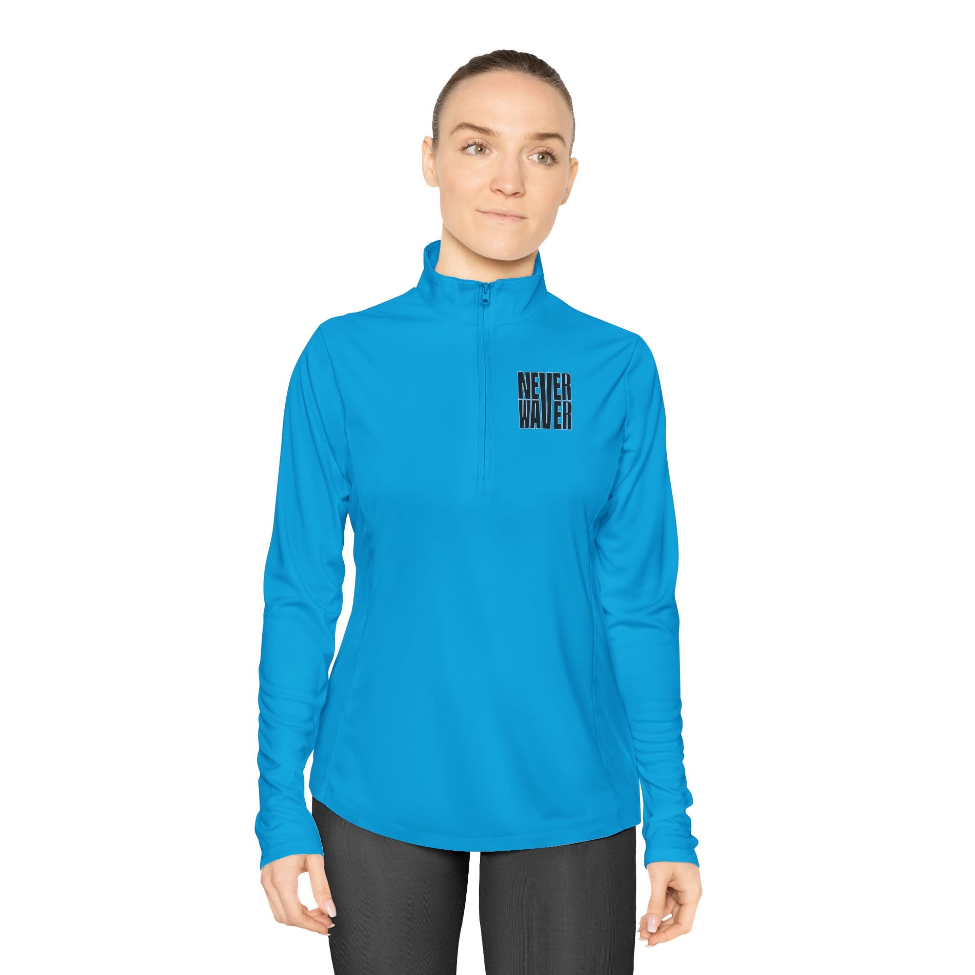Never Waver Ladies Quarter-Zip Pullover - Never Waver