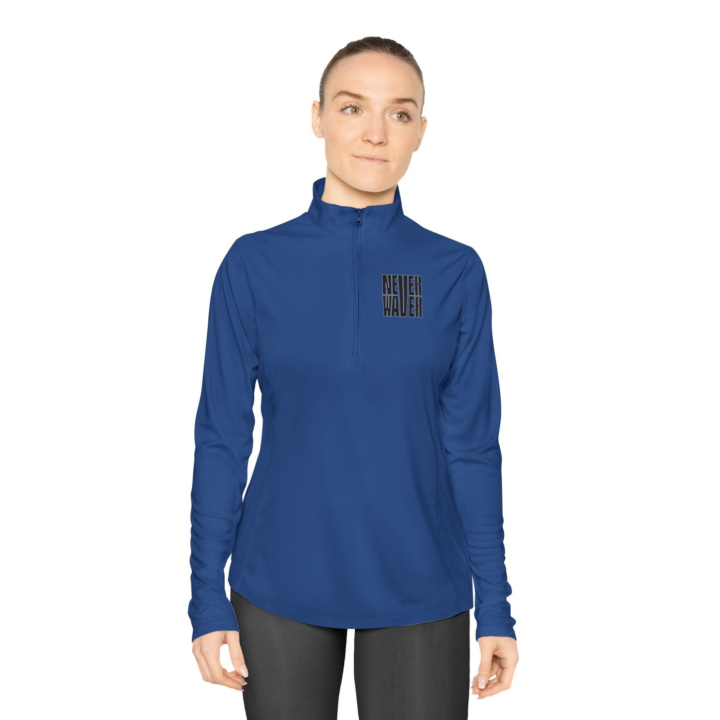 Never Waver Ladies Quarter-Zip Pullover - Never Waver