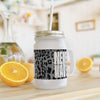 Never Waver Mason Jar with Straw - Motivational Drinkware for Home & Gifts - Never Waver