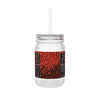 Never Waver Mason Jar with Straw - Trendy Drinkware for Parties & Everyday Use - Never Waver