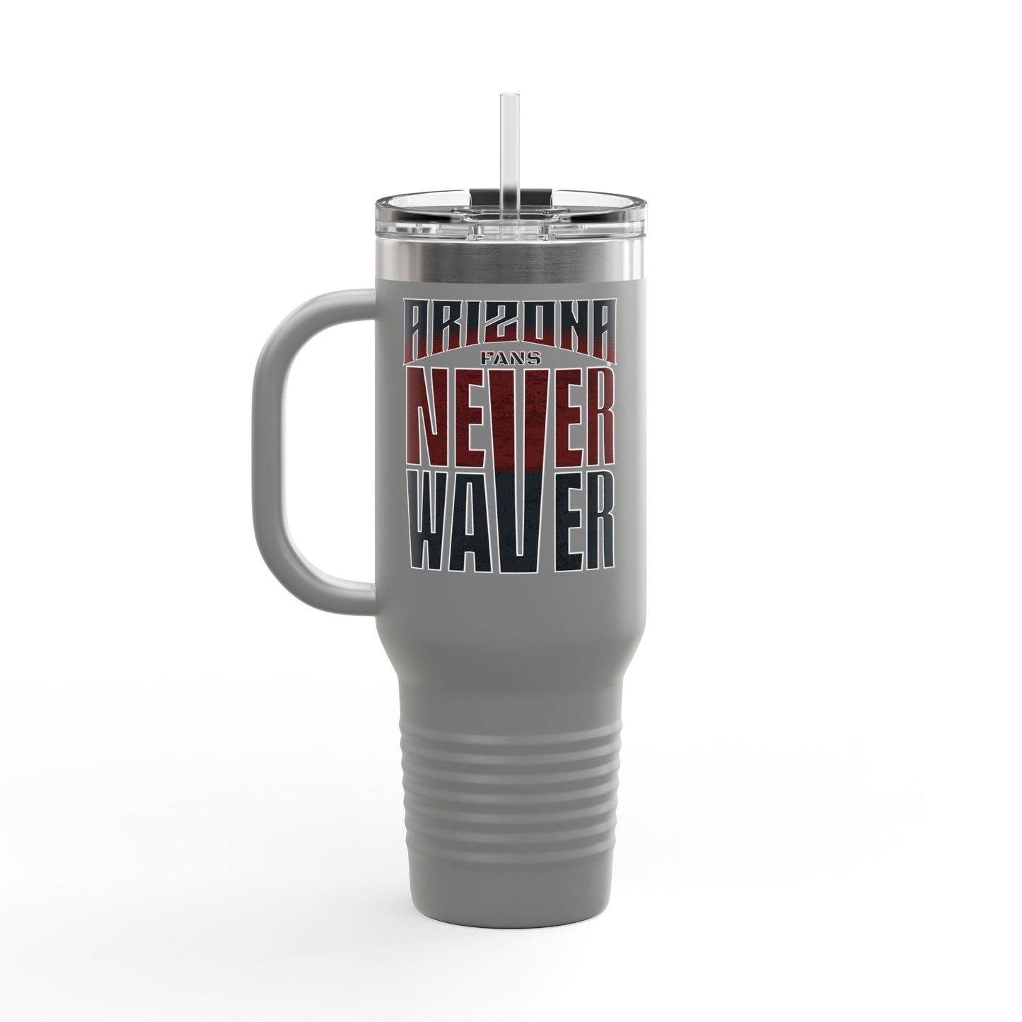 Arizona Fans Never Waver Insulated Travel Mug, 40oz - Never Waver