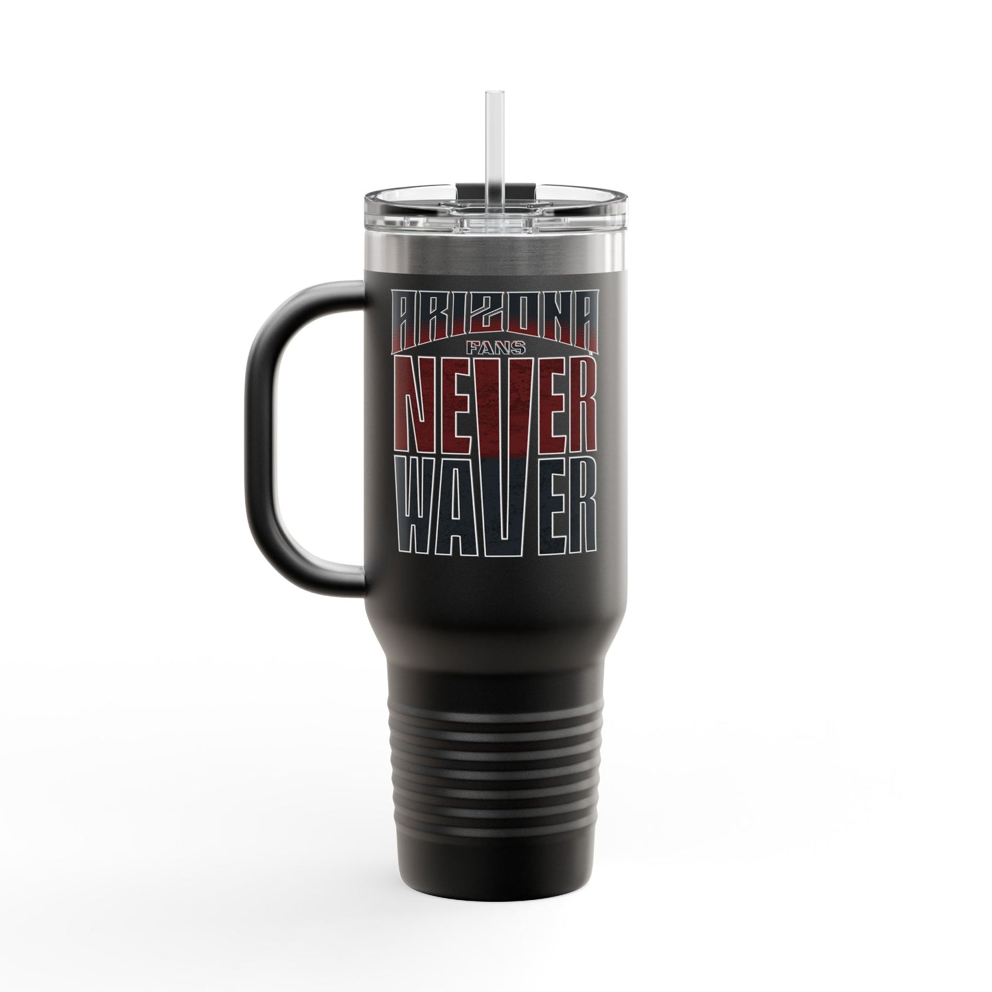 Arizona Fans Never Waver Insulated Travel Mug, 40oz - Never Waver