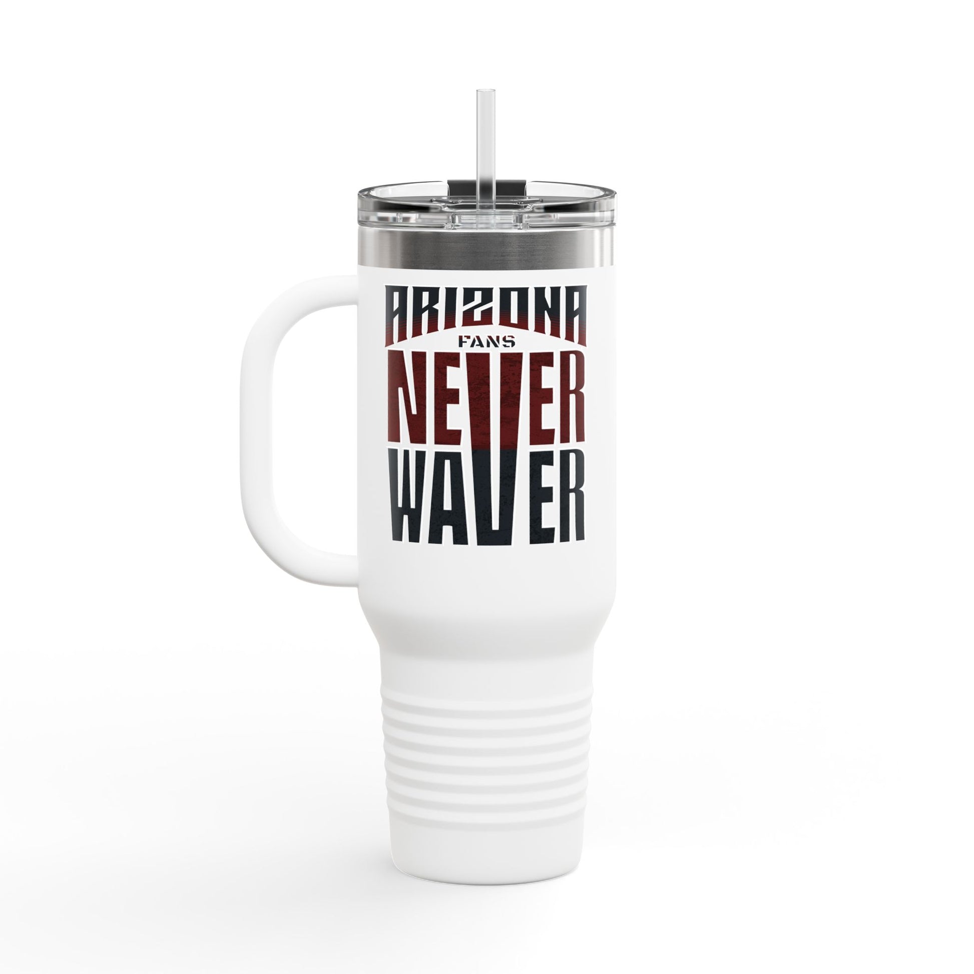 Arizona Fans Never Waver Insulated Travel Mug, 40oz - Never Waver