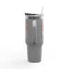 Arizona Fans Never Waver W- Leopard Football Insulated Travel Mug, 40oz - Never Waver