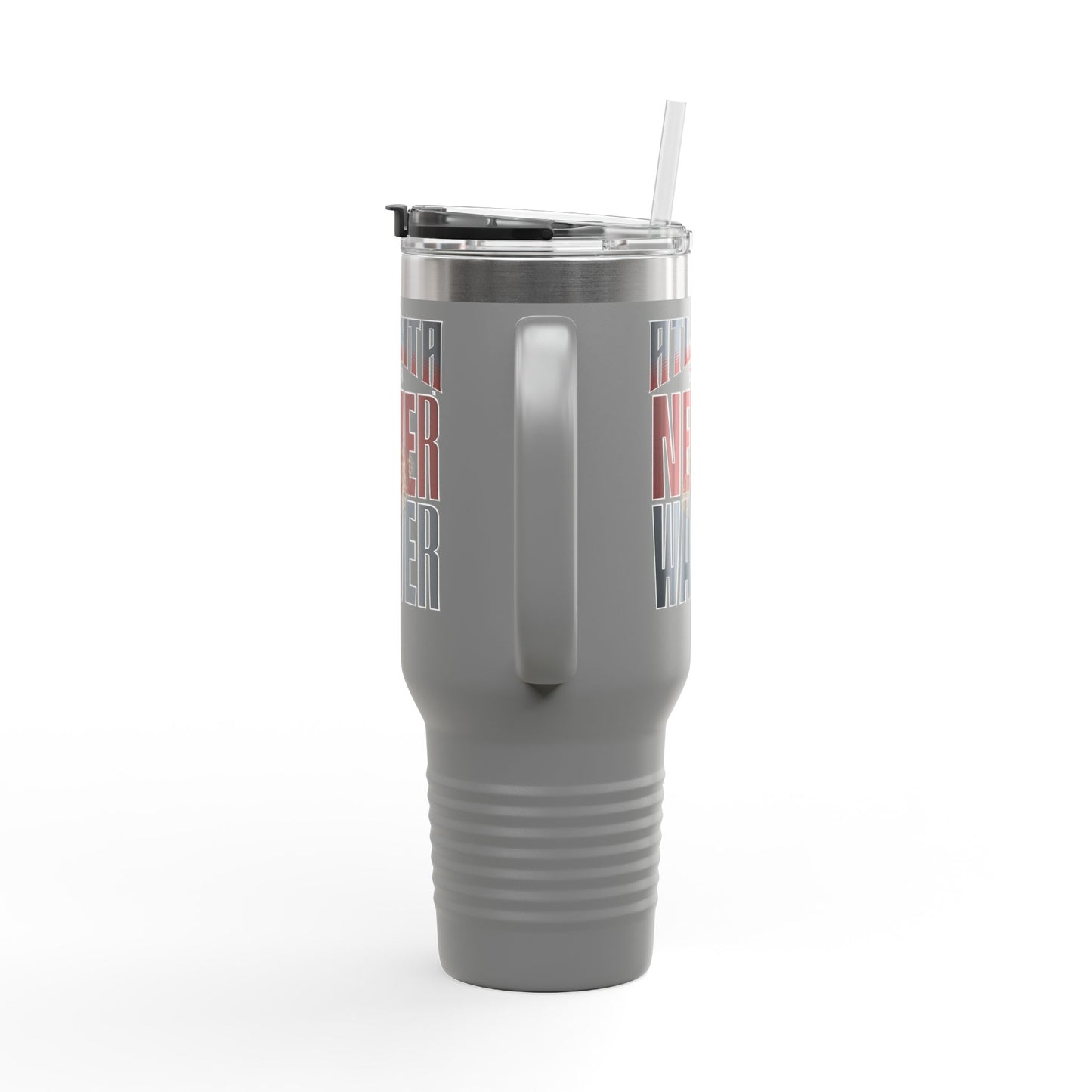 Atlanta Fans Never Waver W-Leopard Football Insulated Travel Mug, 40oz - Never Waver