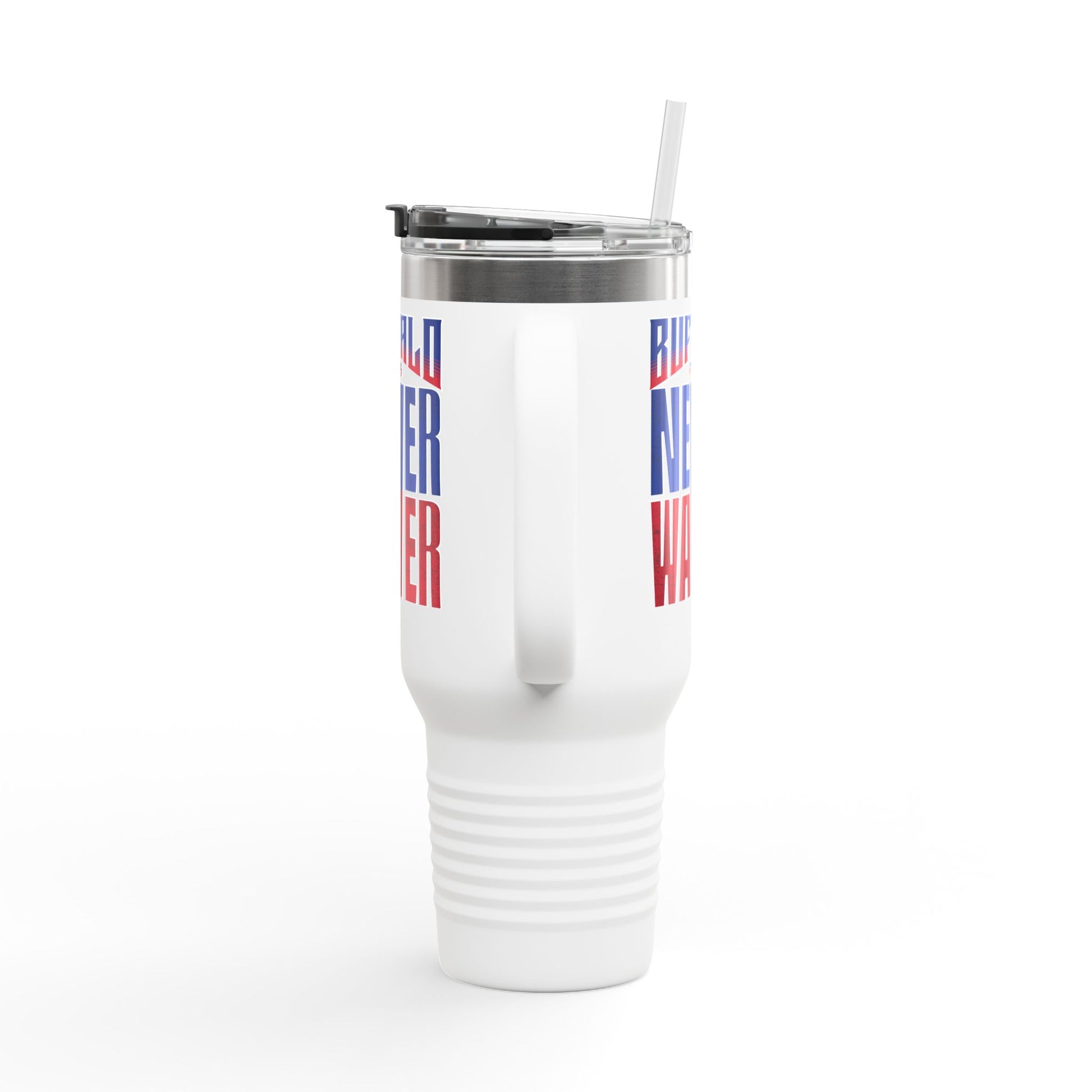 Buffalo Fans Never Waver Insulated Travel Mug, 40oz - Never Waver