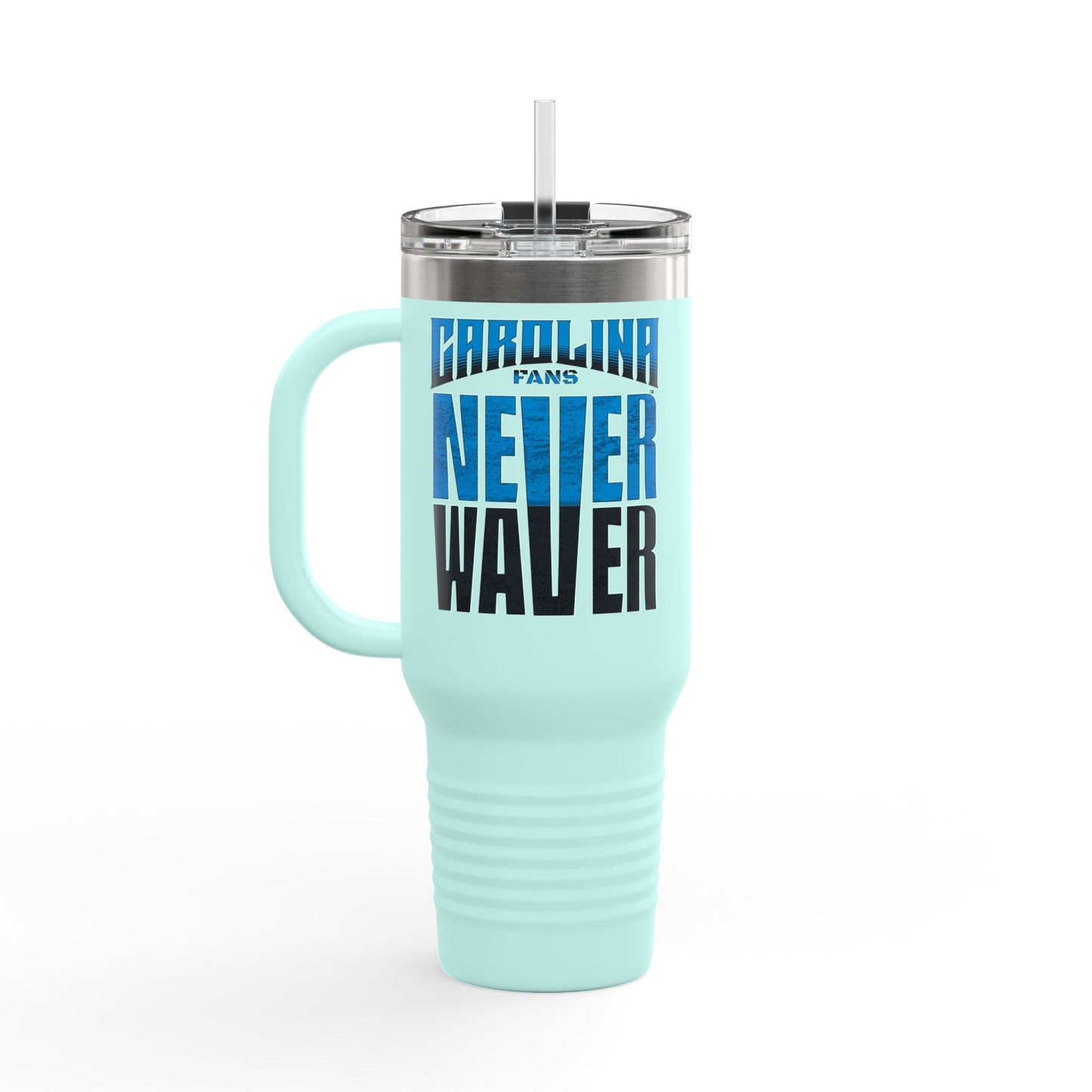 Carolina Fans Never Waver Insulated Travel Mug, 40oz - Never Waver